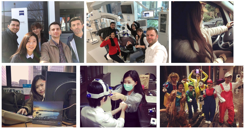 ZEISS醫療設備業務日常